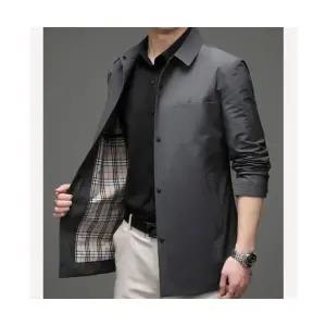 하프 남성 가을 캐주얼 코트 트렌치 슬림 싱글 루즈핏 MF3