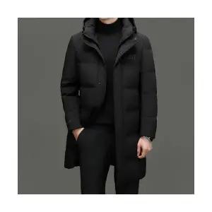 남친 롱 동계 패딩 탈부착 잠바 도톰하고 후드 점퍼 따뜻한 오리털 MF1