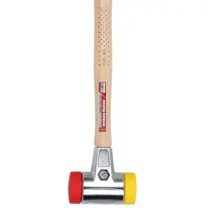 [하프클럽/]툴맨 양면 우레탄 망치 50mm 830g / 양용 해머 고무