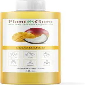 코코망고 향수 오일 4 fl. oz. DIY 비누 만들기용 향료 양초 목욕 폭탄 바디 버터. 아로마테라피 디퓨저