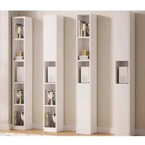 틈새수납장 3단책장 키큰수납장 거실 슬림 틈새장200