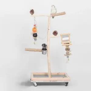 앵무새 횟대 훈련용 와이어 사육장 사다리 조경