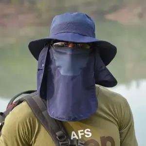 남녀공용 와이드 챙 멀티 차단 자외선 모자 햇빛 차단 햇빛 등산 낚시 모자 선캡 작업 농사 여름 자외선