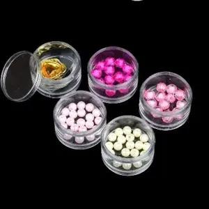 [하프클럽/]5단 투명 원형케이스 중형