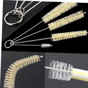 4종 세척솔 병솔 주방솔 틈새브러쉬 주전자솔 작은솔