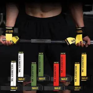 [콩심팥심]4컬러 스포츠 헬스 바벨 아령 고정 스트랩 보조장비