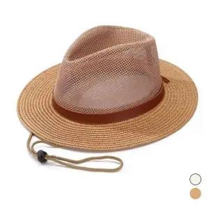 [하프클럽/]메쉬 여름모자 남성 여름 페도라 중절모 벙거지 모자