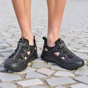 [하프클럽/]남자 아쿠아샌들 키높이 미끄럼방지 물놀이샌들 통풍우수 조임