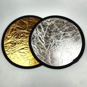 [골드스마일]휴대용 원형 반사판 30cm 미니 촬영 조명판