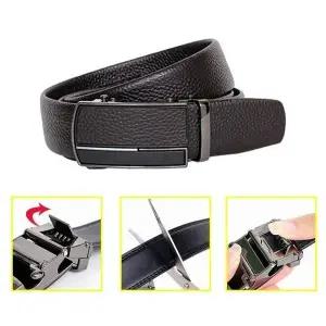 [골드스마일]소가죽 M01 자동벨트 정장벨트 남성 허리띠