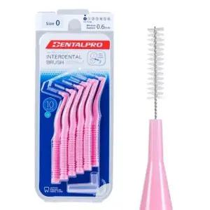 덴탈프로 치간칫솔 L형 10P 사이즈 0(ssss) 어금니 용