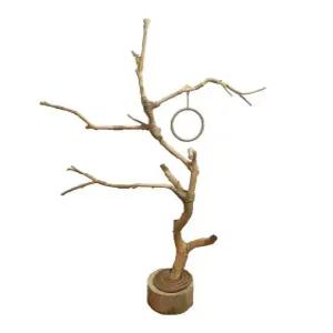 앵무새나무횟대 횃대 용품 애완 스탠드 원목 놀이터 놀이 앵무새 횟대 새집만들기 가지 나무