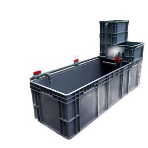 터틀텁 거북이 플라스틱 사육함 대형 사육장 욕조 소형 반수생