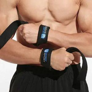 바벨 손목보호 스트랩 아령 운동 데드리프트 보조밴드