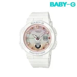 [롯데백화점]베이비지 BGA-250-7A2DR 여성용 비치 트래블러 시리즈 전자시계 방수시계