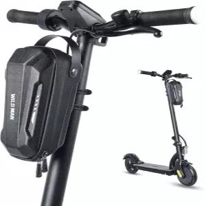 전동킥보드 핸들바 가방 2L 대용량 퀵 릴리스 하드쉘 방수 케이스 충전기 공구 수납용 전기자전거 세그웨이