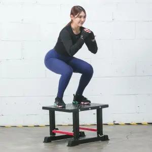점프연습 점핑박스 스탭훈련 철판 발판 사각 스쿼트 하체운동 높이조절 벤치