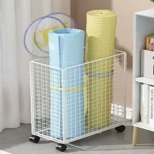 요가매트 카트 운동기구 보관함 랙 수납 정리 이동식