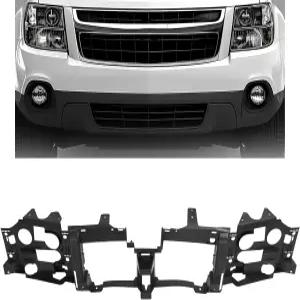 2002-2009 쉐보레 트레일블 EXT 교체와 호환되는 ECOTRIC 전면 헤더 패널 헤드라이트 GM121125 15831182