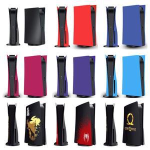 플스호환 디스크 에디션과 호환되는 콘솔 커버 페이스플레이트 Playstation 5용 교체 백플레이트 쉘 스킨