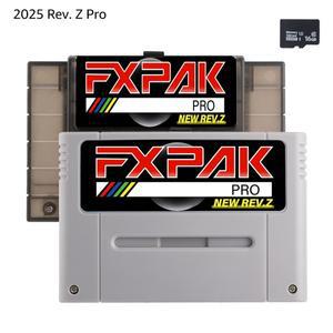 FXPAK Pro SD2 Rev.Z 게임 카트리지 (슈퍼 패미컴용) JP/EU/US 16비트 비디오 콘솔 SA1 RPG (사이클론 IV