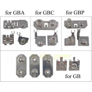 1-10세트 배터리 터미널 스프링 접점 닌텐도호환 게임보이 어드밴스 게임기 금속 GBA GBC GBP용