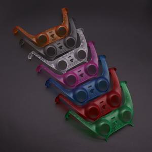 플스호환 게임 패드 핸들 쉘 커버 밀리터리/투명 매트 컨트롤러 조이스틱 장식 스트립 (프라이 바 포함)