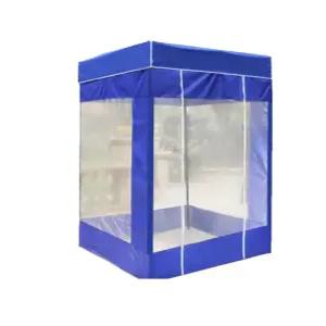 이동식 텐트 야외 조립식 격리부스 임시 대기소 웨이팅룸 천막형 설치간편