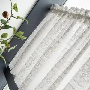 창문 가림막 압축봉 포함 가리개 바란스 커튼 통풍커튼