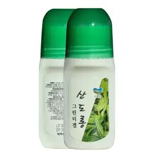 카테킨 피부 진정 수분 쿨링 산도롱 그린티겔 녹차 쿨링젤 120ml x 10개 D13SanGT10 웰니스라이프