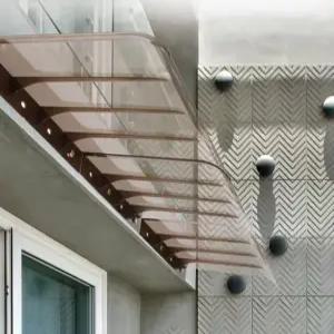 창문 비막이 빗물막이 차양 가정용 빌라 처마 비가림