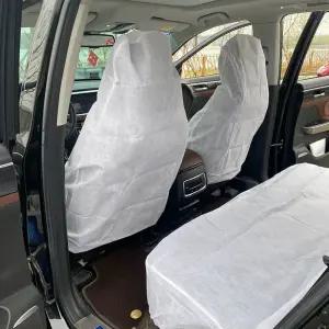 차량용 일회용 시트 커버 세트 자동차 오염방지 보호 덮개