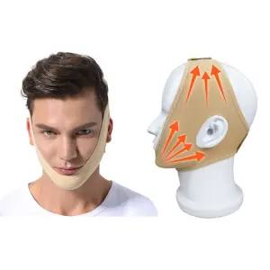 남성용 날렵한 턱 만들기 찍찍이 리프팅 밴드