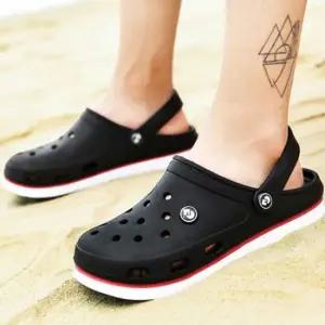 운동화 검정색 물놀이 아쿠아슈즈 여름용 펀칭 270mm 여름샌들슬리퍼 아쿠아슬리퍼 블랙