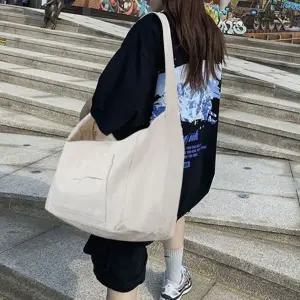 [하프클럽/]빅사이즈  장바구니가방 숄더 크로스백 백