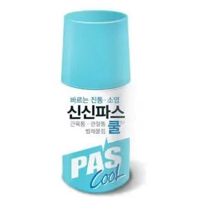 신신파스 쿨 연고 롤온타입 60g 5개