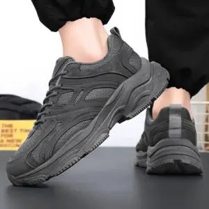 남성 베이직 미들굽 메쉬 어글리 운동화 1P 패션 신발 발편한남자운동화 남자메쉬운동화
