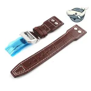 가죽 손목시계 스트랩 와일드 스타일 롤렉 스 까르 띠에 포르투기저