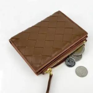 고급 소가죽 매쉬 반지갑 지폐수납 선물용 지갑 여성용미니지갑 여자반지갑