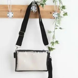 투명파우치가방 미니 투명 크로스백 파우치포함 작은가방 여름백