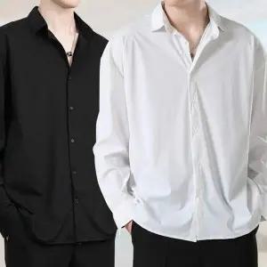 [콩심팥심]프리 남방 남자 긴팔 정장 와이셔츠 셔츠 링클
