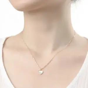 비쥬홀릭실버925골드도금자개러브하트목걸이 패션목걸이 은목걸이 925목걸이 도금목걸이