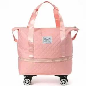 2단 확장 보스턴백 빅백 핑크) DP72288 핫한 여행 패 2단 해외 잡화 여행용 대형 심플 캐주얼