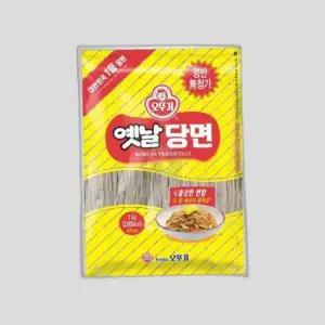 오뚜기 옛날당면 1kg 쫄깃한 잡채당면 식자재 식재료 한식당면 찜닭 식당 당면사리 음식점 고구마전분
