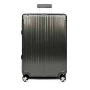 PC 캐리어 24인치 여행 투명 커버 가방 메탈그레이 여행용캐리어 화물용캐리어