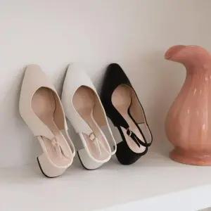 슬링백구두 여자 데일리 슈즈 정장 캐주얼 슬링백 구두