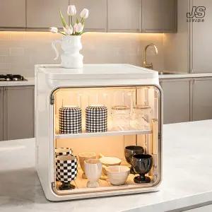 주방 물빠짐 식기건조대 2단 씽크대 설거지 선반 기둥식 미니 물컵 건조대 1단 부엌 컵 그릇 접시 정리대 소형 주방 정리 용품