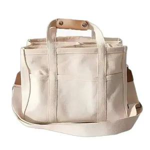 [RIZPICK]캔버스 기저귀가방 분리수납 토트백 크로스백 육아가방 유모차가방