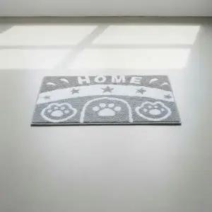 자카드 데이지 욕실 발매트 현관 매트 인테리어 러그 50x80