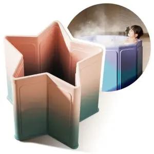 덮개형 접이식 욕조 이동식욕조 간이반신욕조